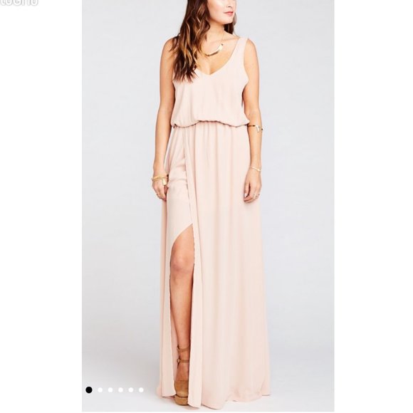 Show Me Your MuMu Chiffon Kendall Maxi Dress - Picture 9 of 9